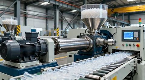 Industrial Plastic Molding Machines Overview With Automation and Production Insights