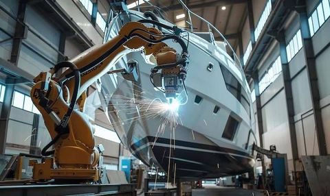 Explore Ship Hull Welding Robots With Automated Welding Processes and Technical Details
