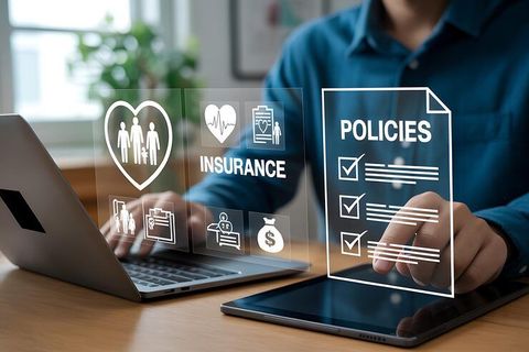 Insurance Comparison Information With Coverage Levels, Deductibles, and Policy Details
