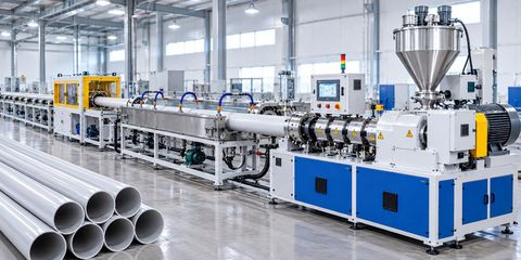 PVC Pipe Extrusion Line Basics With Production Methods, Benefits, and Equipment Technology